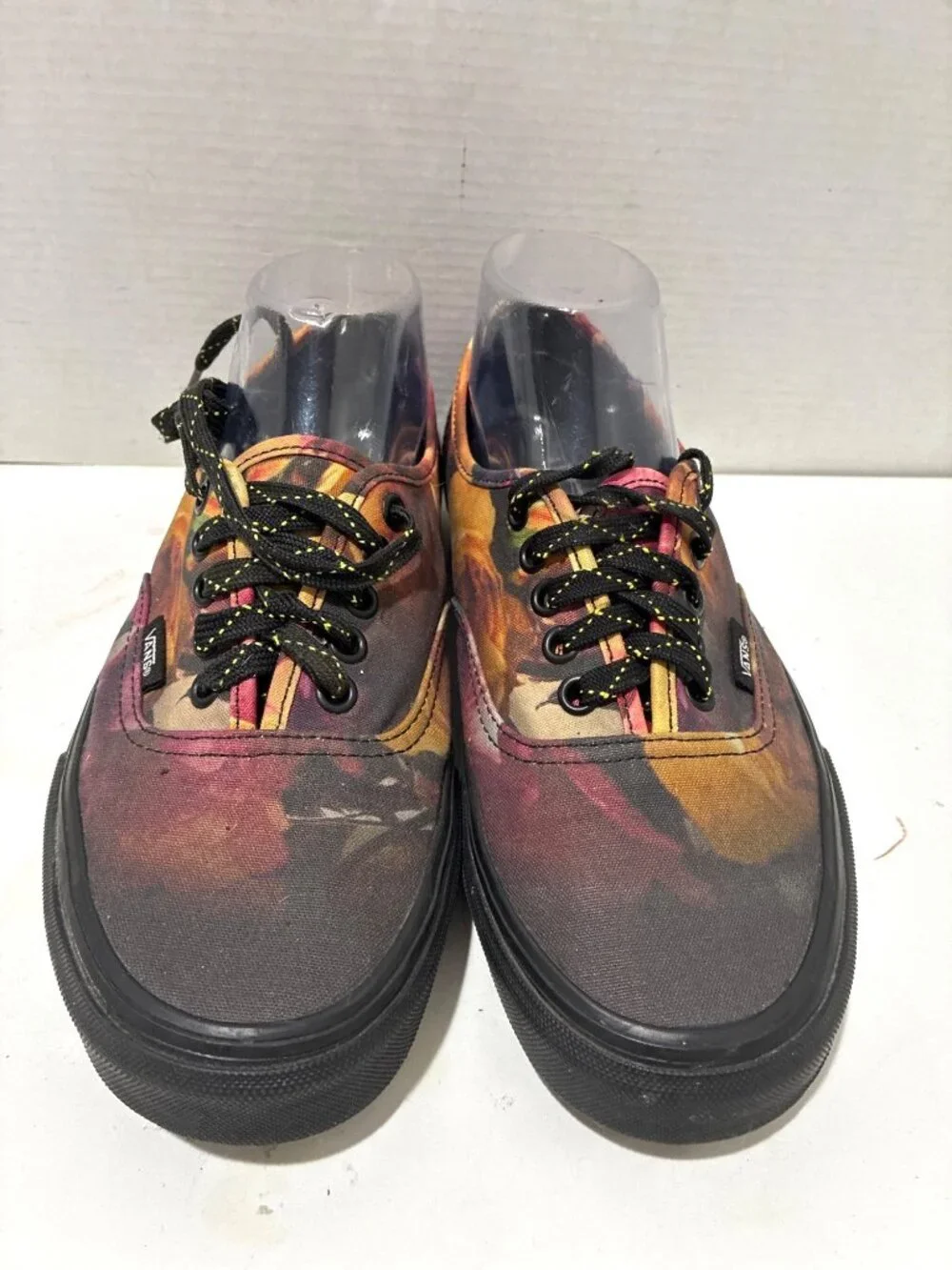 Vans Authentic Ombre Floral low-top sneakers black and multicolor floral print